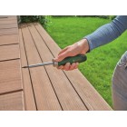 Bosch Викрутка з тріскачкою, 205мм, сталь CrV