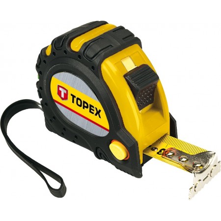 Topex Рулетка, 3м x 19мм, 3 фіксатори змотування, магніт