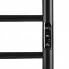 Рушникосушка Ardesto електрична Classik-TR K, 770x530х80мм, таймер-регулятор, сталь, чорний матовий Рушникосушка Ardesto електрична Classik-TR K, 770x530х80мм, таймер-регулятор, сталь, чорний матовий