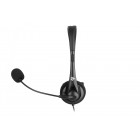 2E Гарнітура ПК моно On-ear CH11 mini-jack, omni-mic, 1.2м, чорний