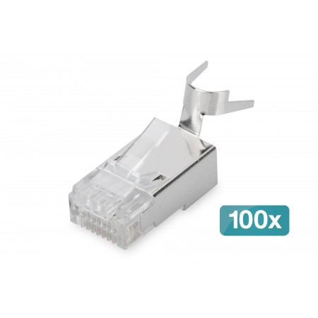 Конектор DIGITUS CАТ 6A RJ45, STP, 100шт.