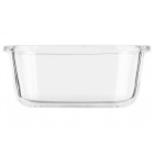 ARDESTO Контейнер для зберігання Gemini 500 мл, квадратний, боросилікатне скло ARDESTO Контейнер для зберігання Gemini 500 мл, квадратний, боросилікатне скло