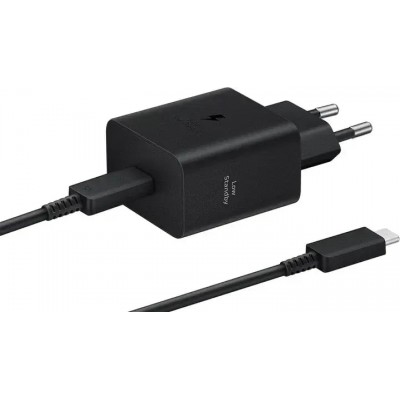 Зарядний пристрій Samsung 45Вт USB-С PD PPS з кабелем USB-C 