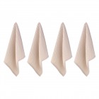 ARDESTO Набір рушників для кухні Pique 30x30см, 4шт, 100% бавовна, молочний ARDESTO Набір рушників для кухні Pique 30x30см, 4шт, 100% бавовна, молочний