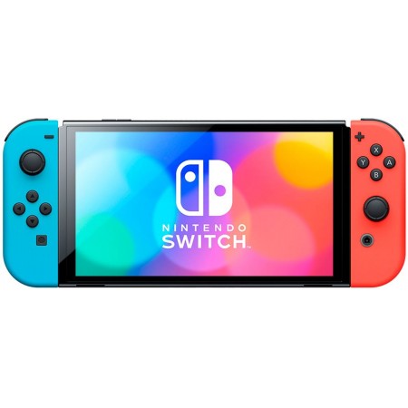 Nintendo Ігрова консоль Switch OLED (неоновий червоний/неоно