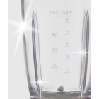 Блендер Gorenje стаціонарний 800Вт, чаша-1800мл, скло, бежевий