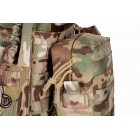 2E Tactical Плитоноска, Тип 1, з кишенями для бічного захисту і підсумками, Молле, камуфляж