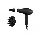 ARDESTO Фен Violet PRO HD-Y222PRO, 1850-2200Вт, 2 швидкості, 3темп.режима, дифузор, чорний