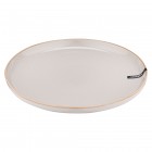 ARDESTO Тарілка десертна Apulia, 20.3см, кераміка, сірий ARDESTO Тарілка десертна Apulia, 20.3см, кераміка, сірий