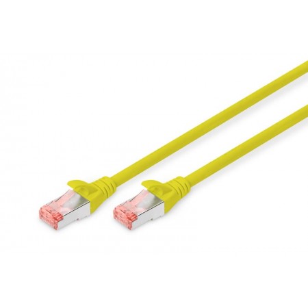 Digitus Патч-корд CAT 6 S-FTP, 2м, AWG 27/7, LSZH, жовтий
