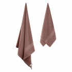 ARDESTO Набір рушників махрових Essence 50х90см, 70х140см, 2шт, 100% бавовна, коричневий