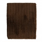 ARDESTO Плед Jacquard Braid 200х220см, 100% поліестер, коричневий ARDESTO Плед Jacquard Braid 200х220см, 100% поліестер, коричневий