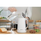 Електрочайник Ardesto 1.7л, Otter, пластик, білий матовий