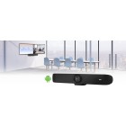 AVER Відеотермінал VB370A, Android 13, 4.5x Optical Zoom, 2 об'єктива 4K, PTZ, 14х Uni-mic, радіус дії 10 м, динаміки 2 х 6 Вт, Zoom Rooms, Dual Screen, чорний