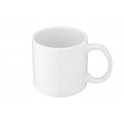ARDESTO Чашка Francesca, 360 мл, біла, кераміка ARDESTO Чашка Francesca, 360 мл, біла, кераміка
