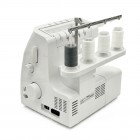 Minerva Оверлок SmartLock 350, 91Вт, 13 оп., (4, 3, 2-х ниткові шви), білий