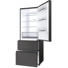 Холодильник Haier багатодверний, 190.5x70х64.8, холод.відд.-354л, мороз.відд.-174л, 3дв., А+, NF, інв., дисплей, зона нульова, чорний