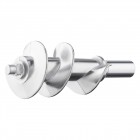 ARDESTO М'ясорубка, 2000Вт, продук.-1.9кг/хв, 3 решітки + для ковб., кеббе, 3 терки, пластик, біло-сріблястий ARDESTO М'ясорубка, 2000Вт, продук.-1.9кг/хв, 3 решітки + для ковб., кеббе, 3 терки, пластик, біло-сріблястий