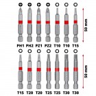 Einhell Біти, набір 42шт, HEX, PH, PZ, Torx, 50мм, кейс Einhell Біти, набір 42шт, HEX, PH, PZ, Torx, 50мм, кейс