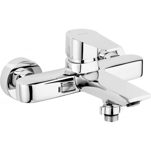 Deante Змішувач для ванни Agawa, довж. виливу - 178.5мм, неповоротний, 1важіль, хром Deante Змішувач для ванни Agawa, довж. виливу - 178.5мм, неповоротний, 1важіль, хром