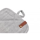 ARDESTO Прихватка Oliver, 20х20см, 100% бавовна, нап-ч: ватин, сірий ARDESTO Прихватка Oliver, 20х20см, 100% бавовна, нап-ч: ватин, сірий