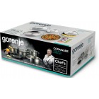 Набір посуду Gorenje CHEF'S COLLECTION, 8 предметів, нержавіюча сталь