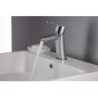 Deante Змішувач для раковини Agawa, довж. виливу - 120мм, неповоротний, 1 важіль, хром Deante Змішувач для раковини Agawa, довж. виливу - 120мм, неповоротний, 1 важіль, хром