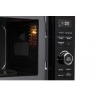 ARDESTO Мікрохвильова піч, 20л, електр.управл., 700Вт, дисплей, відкр.ручкою, швидкий старт, чорний