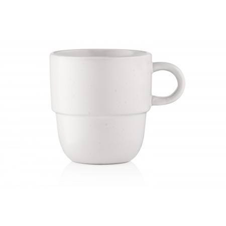 ARDESTO Чашка Trento, 390 мл , біла, кераміка