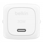Зарядний пристрій мережевий Belkin 30Вт USB-С PD PPS, білий