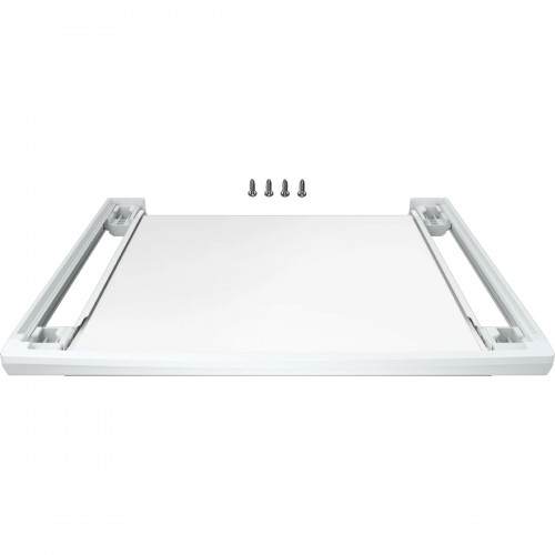 Siemens Комплект монтажний для з'єднання пральної машини з сушильною машиною, висувна полиця, білий Siemens Комплект монтажний для з'єднання пральної машини з сушильною машиною, висувна полиця, білий