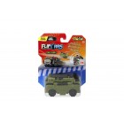 Машинка-трансформер Flip Cars 2в1 Військовий транспорт, Ракетоносець і Армійський автомобіль Машинка-трансформер Flip Cars 2в1 Військовий транспорт, Ракетоносець і Армійський автомобіль