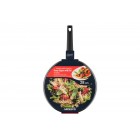 ARDESTO Сковорода Gemini Gourmet Viareggio з кришкою 28 см, чорний, алюміній ARDESTO Сковорода Gemini Gourmet Viareggio з кришкою 28 см, чорний, алюміній