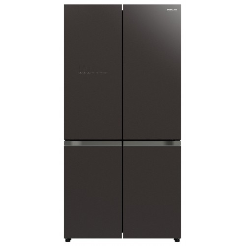 Hitachi Холодильник з нижн. мороз., 184x90х72, холод.відд.-372л, мороз.відд.-196л, 4дв., А+, NF, інв., зона нульова, вакуум, льодоген., сірий (скло) Hitachi Холодильник з нижн. мороз., 184x90х72, холод.відд.-372л, мороз.відд.-196л, 4дв., А+, NF, інв., зона нульова, вакуум, льодоген., сірий (скло)