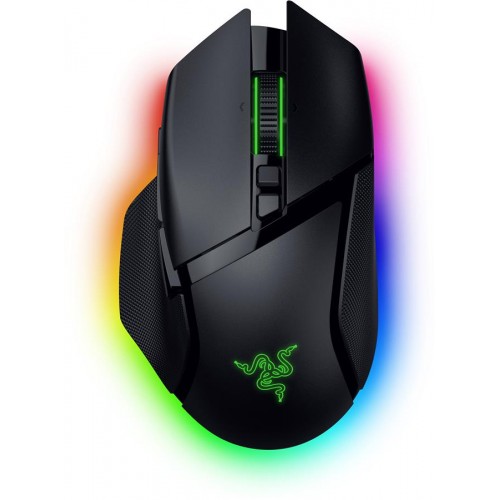 Razer Миша Basilisk V3 Pro 35K, RGB, USB-A/WL/BT, чорний