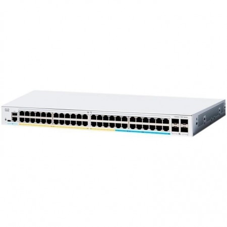 Cisco Комутатор Catalyst 1300 48xGE, PoE, 4x1G SFP