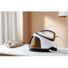 Sencor Праска-парогенератор, 3000Вт, 1500мл, паровий удар -430гр, постійна пара - 160гр, Anti-calc, керам. підошва, біло-коричневий