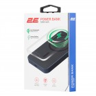 2E Акумулятор портативний літій-іонний Power Bank Wireless QI 5000мА·год, 20Вт, PD, синій
