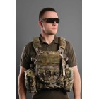 2E Tactical Плитоноска, Тип 1, з кишенями для бічного захисту і підсумками, Молле, камуфляж