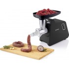 Gorenje М'ясорубка, 1700Вт, 2,3кг/хв, 2 решітки, пластик/метал, чорний