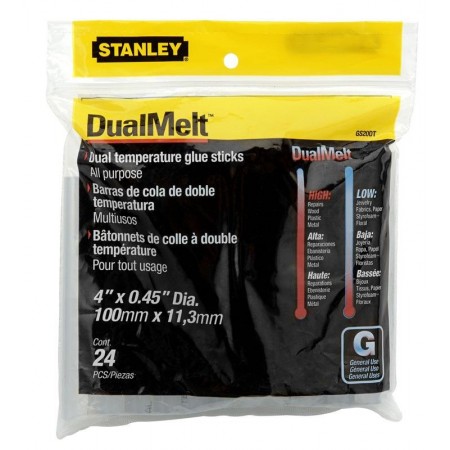 Stanley Клейові стрижні DualTemp, 11.3х100мм, 24шт, напівпро