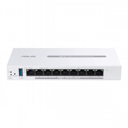 ASUS Маршрутизатор ExpertWiFi EBG19P 8xGE LAN (8xPoE), 1xGE 