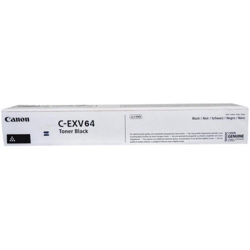 Canon Тонер C-EXV64 C3922i/3926i/3930i/3935i (36000 стор.) Black Canon Тонер C-EXV64 C3922i/3926i/3930i/3935i (36000 стор.) Black