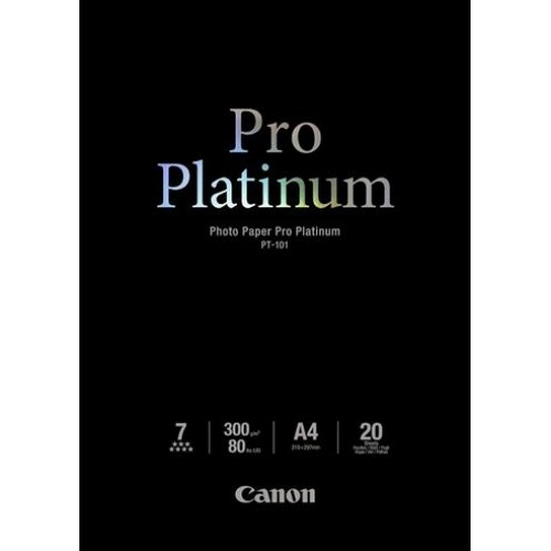 Canon Папір A4 Pro Platinum Photo Paper PT-101 A4 20л Canon Папір A4 Pro Platinum Photo Paper PT-101 A4 20л