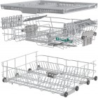 Посудомийна машина Gorenje, 16компл., A+++, 60см, дисплей, 3 кошика, AquaStop, сірий