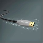 HAMA Кабель HDMI (AM/AM), 10м, 4K, active, чорний