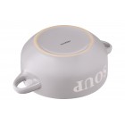 ARDESTO Бульйонниця Cream, 700 мл, сіра, кераміка