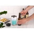 ARDESTO Термостакан Bright City 470 мл з відкривачкою, блакитний, нержавіюча сталь