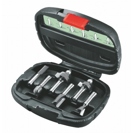 Bosch Набір фрез по дереву Expert for Wood 8мм, 6шт