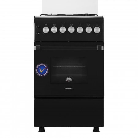 Плита Ardesto газова, 50л, 50x60см, скляна кришка, електропі